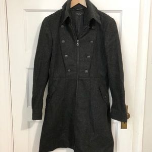 Rag & Bone grey wool coat